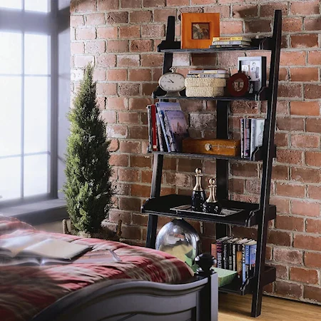 Wall Storage with Five Shelves